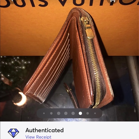 Authentic Louis Vuitton Monogram Porte Papier Zippy Wallet - Picture 8 of 12